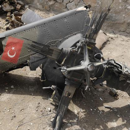 Хеликоптерът на НАТО се разби в предградие на столицата Кабул