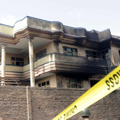 урски военен хеликоптер се разби в къща в Кабул