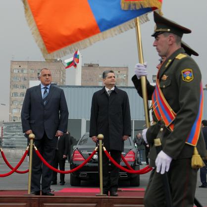 Посещение на премиера Бойко Борисов в Армения