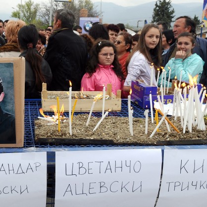 Размирици в Скопие след петорното убийство