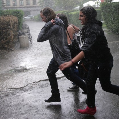 Дъжд в София