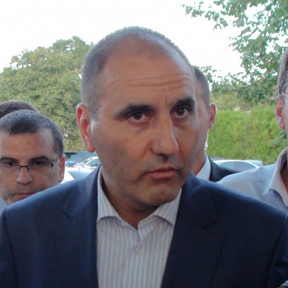 Министър Цветан Цветанов и кметът на Бургас - Димитър Николов