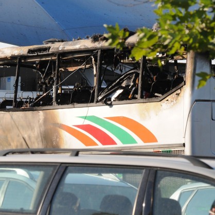 Взрив на автобус с израелски туристи на летище 