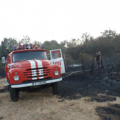 Пожар в крумовградското село Златолист