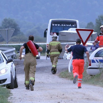 Въздушен балон, превозващ група от 32 души, се разби в покрайнините на Любляна, Словения