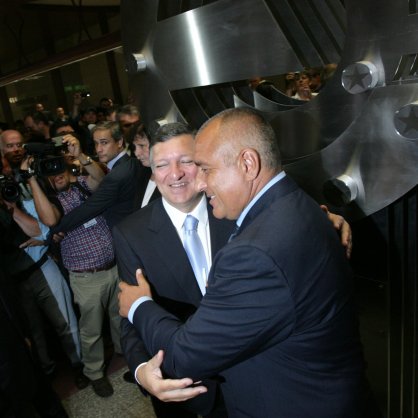 Жозе Мануел Барозу и Бойко Борисов откриха новата линия на метрото
