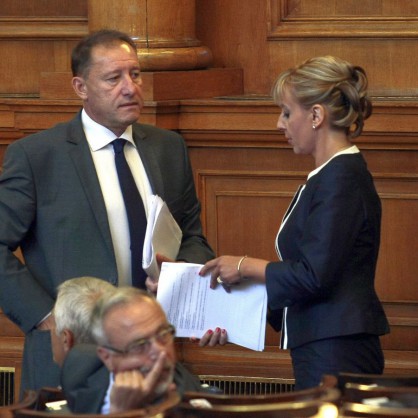 Депутатите отново са на работа след лятната ваканция - Ангел Найденов и Мая Манолова