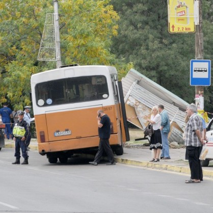 Катастрофа на автобус 305 в квартал Младост