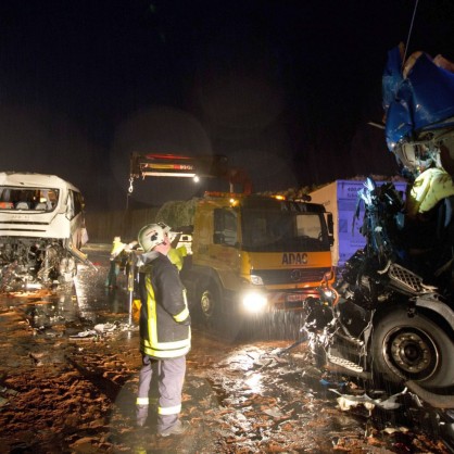 Автобус с полски ученици катастрофира в Германия