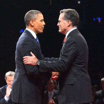 Първият предизборен дебат между Обама и Ромни