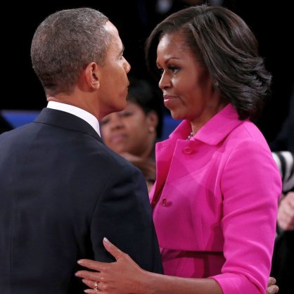 Втори предизборен дебат между президента на САЩ Барак Обама и републиканеца Мит Ромни