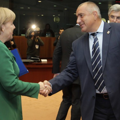 Премиерът Бойко Борисов и Ангела Меркел на заседание на Европейския съвет в Брюксел
