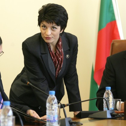Симеон Дянков, Десислава Атанасова и Бойко Борисов на заседание на МС