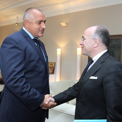 Бойко Борисов прие министъра по европейските въпроси на Франция Бернар Казньов