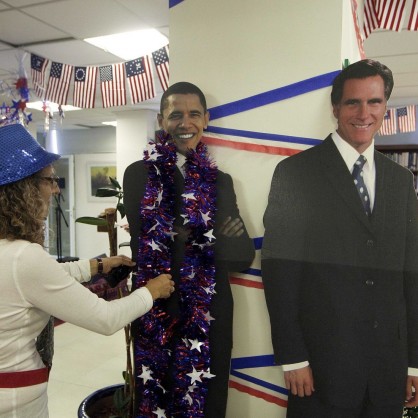 В САЩ празнуват преизбирането на Барак Обама за президент
