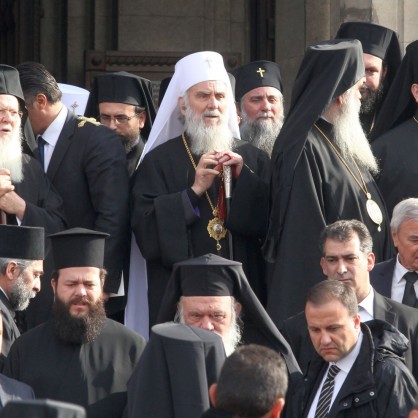 Поклонението пред патриарх Максим в 