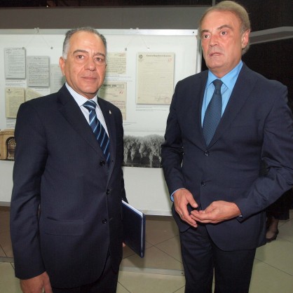 Кметът на Варна Кирил Йорданов и посланикът на Аржентина Гийермо Салвадор Асрак