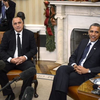 Борисов на среща с Обама в Белия дом