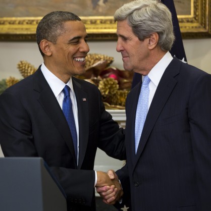 Барак Обама номинира за нов държавен секретар на САЩ Джон Кери