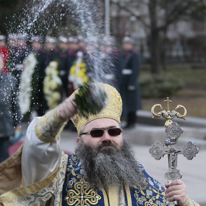 Освещаване на бойните знамена