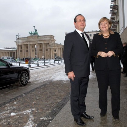 Франция и Германия честват 50-ата годишнина на пакта си за приятелство
