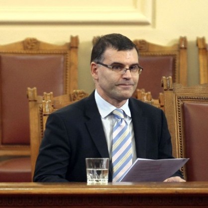 Министър Симеон Дянков по време на редовния парламентарен контрол