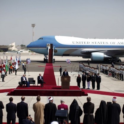 Барак Обама пристигна на първото си официално посещение в Израел