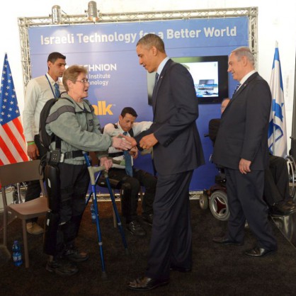 В Израел Барак Обама посети изложение за високи технологии