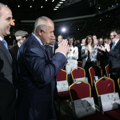 Борисов и Цветанов сядат на първия ред, за да изслушат речите на официалните лица
