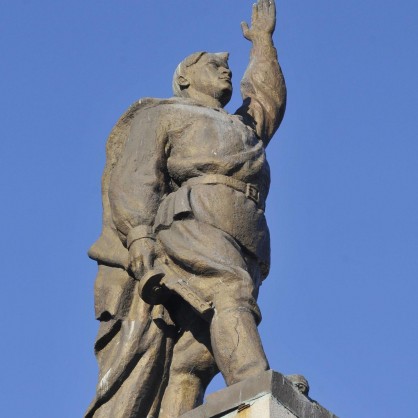 Паметникът на Съветската армия в Бургас