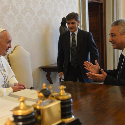 На 24 май папата прие служебния премиер Марин Райков