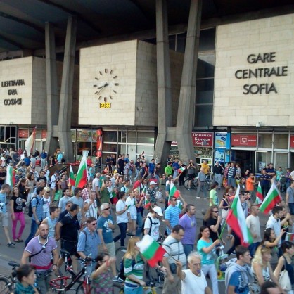 36-ти ден  - протестният поход стигна до Централна гара