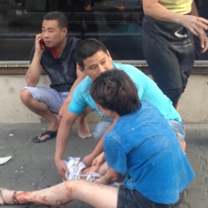 Пострадали при взрив във китайския ресторант пред Руската църква