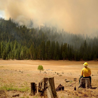 Пожар в американския национален парк Йосемити
