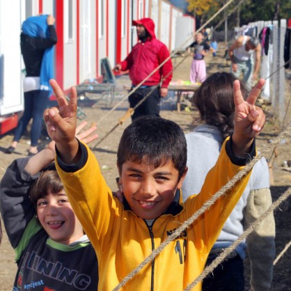 Бежанският център от закрит тип в Харманли