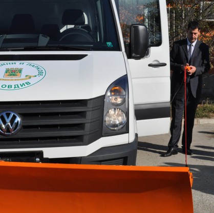 Община Пловдив купи 5 нови камиона