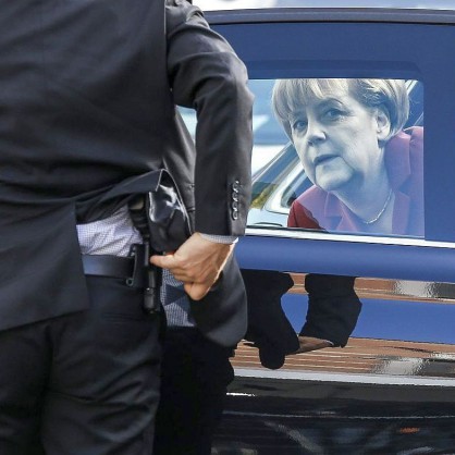 Ангела Меркел пристига на Срещата на върха на лидерите на ЕНП в Брюксел