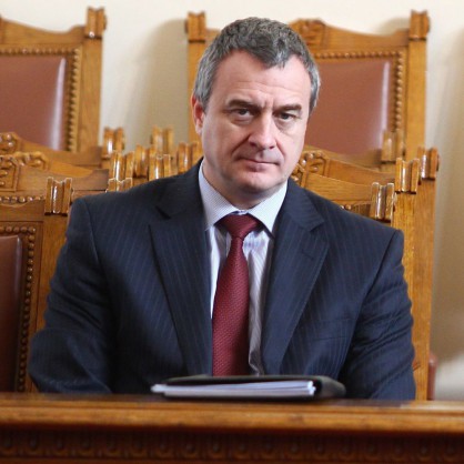 Министърът на вътрешните работи Цветлин Йовчев в парламента
