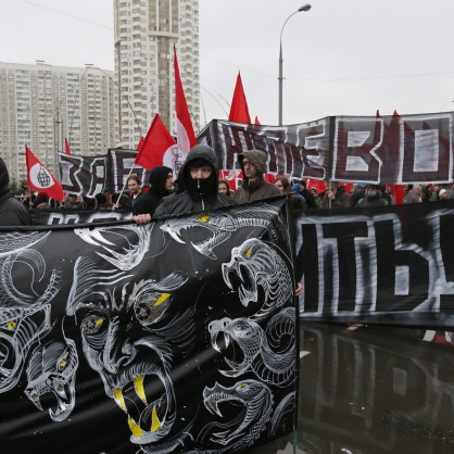 В Москва се състояха две демонстрации на националисти, наречени Руски маршове