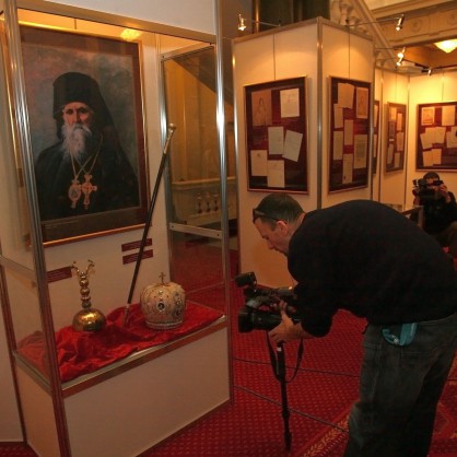 В парламента беше открита изложба по повод 125-та годишнина от кончината на Eкзарх Антим І