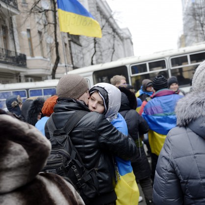 Протестът в Украйна