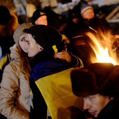 Протестът в Украйна