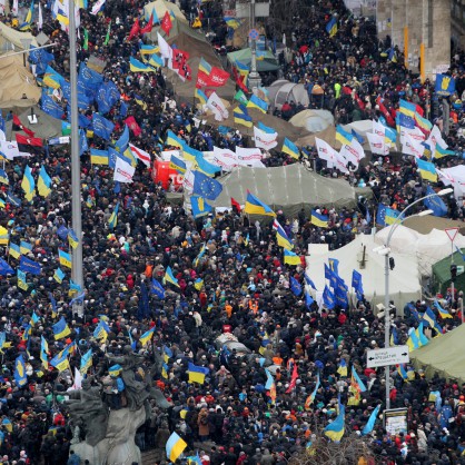 Протестът в Украйна на 8 декември