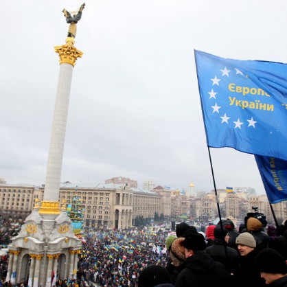 Протестът в Украйна на 8 декември