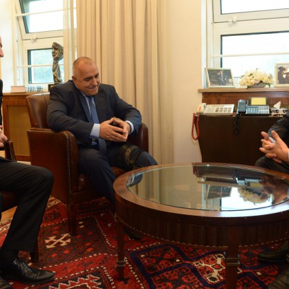 Председателят на ПП ГЕРБ Бойко Борисов се срещна с премиера на Израел Бенямин Нетаняху