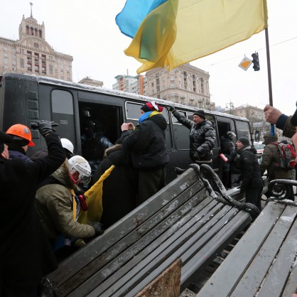 Протестът в Украйна