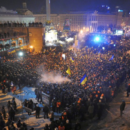 Протестът в Украйна