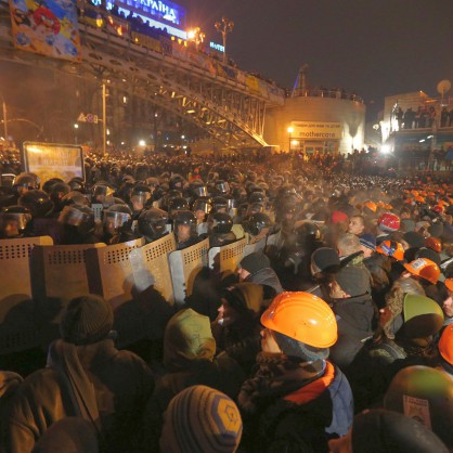 Протестът в Украйна