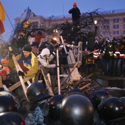 Протестът в Украйна