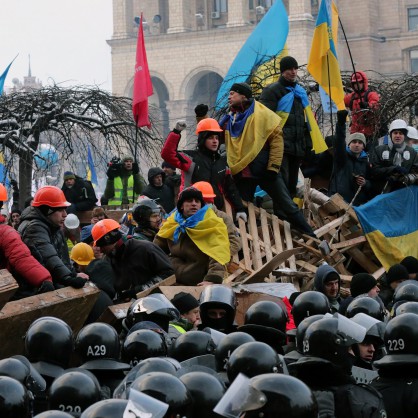 Протестът в Украйна